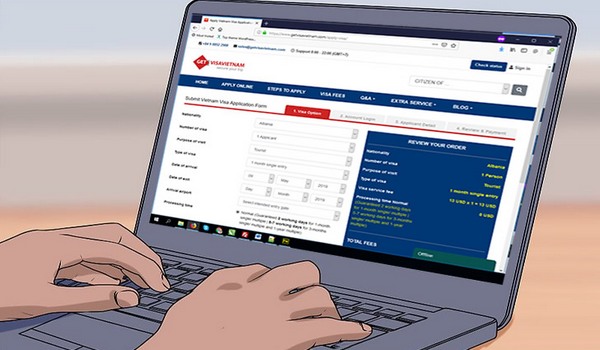 Apply Vietnam visa online